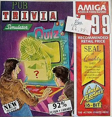 Pub Trivia Simulator box cover front